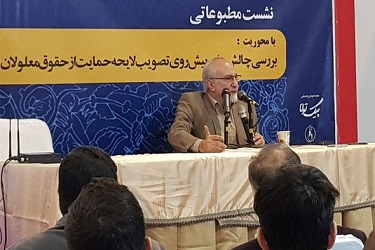 Mousavi: Ignorance is the most important obstacle for the ratification of the bill for supporting the disabled people