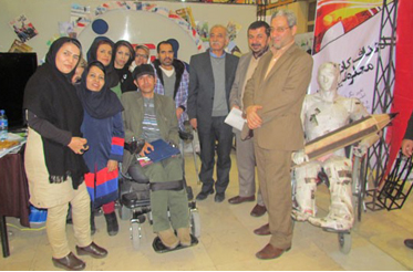 The sole monthly publication which is dedicated to people with disabilities selected as the outstanding booth at press exhibition