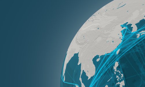 Partial Globe with trade lines